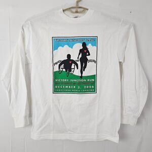 Victory Junction Run '06 North Carolina Half Marathon Long Sleeve T Shirt Medium